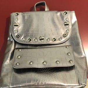 Brand New Disney Store Silver Backpack